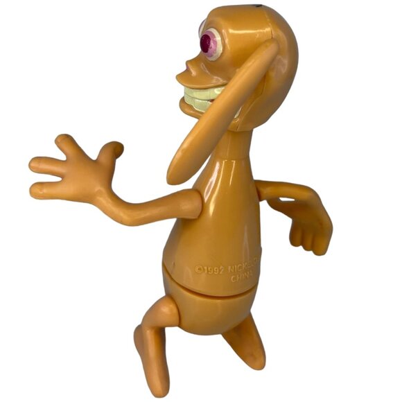 VTG 1992 Nickelodeon Stimpy Figurine Ren & Stimpy 20th Century Collectible Toys - Picture 4 of 6